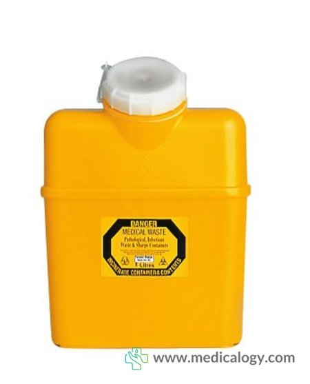 harga Hoslab Sharps container 0,8 L Safety Box per pcs