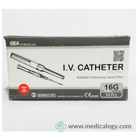 harga IV Catheter GEA NO 16 isi 50 