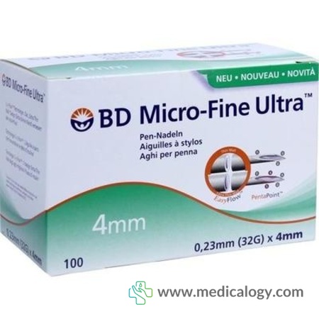 harga Jarum Insulin BD Ultra Fine 32G (0.23 x 4 mm) per Box