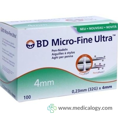 harga Jarum Insulin BD Ultra Fine 32G (0.23 x 4 mm) per Box