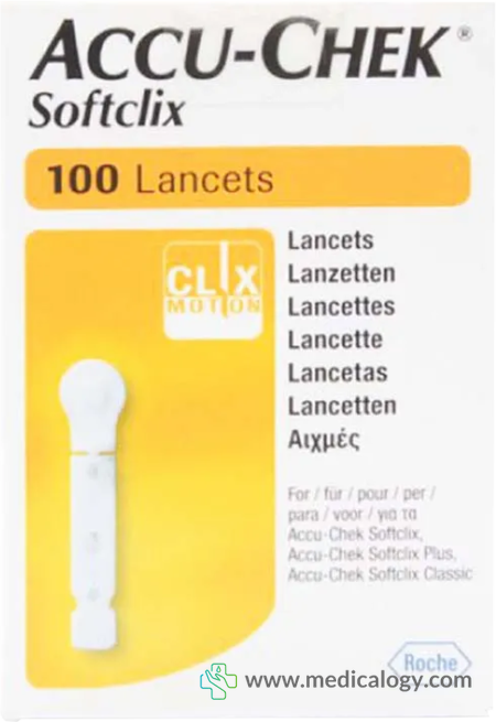 harga Jarum Lancet Accu Check Softclix isi 100