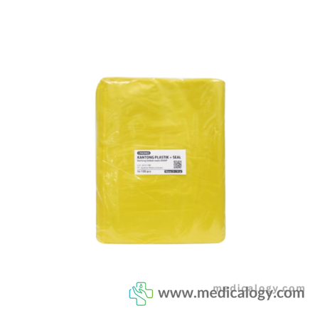 harga Kantong Plastik + Seal Onemed 26x34cm pak isi 100