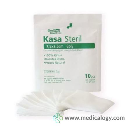 harga Kasa Steril 7,5 x 7,5cm 8 Ply OneMed