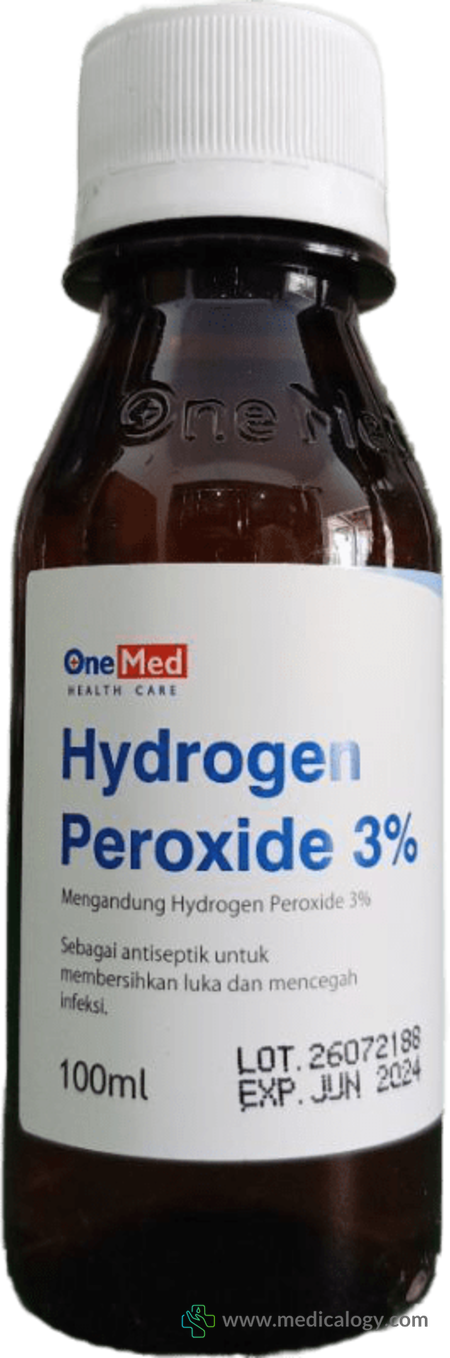 harga Larutan H2O2 Hidrogen Peroksida 3% 100 ml