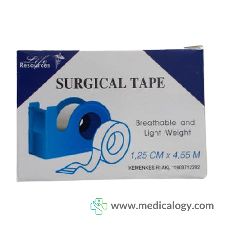 harga Life Resources Surgical Tape Micropore 1.25 cm x 4.5 m plester