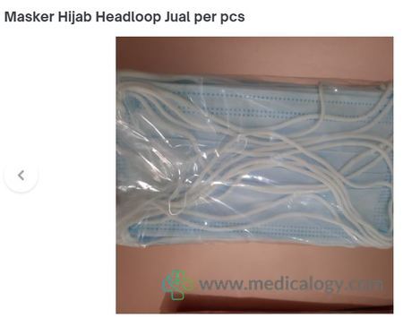 harga Masker Hijab Headloop Jual per pcs