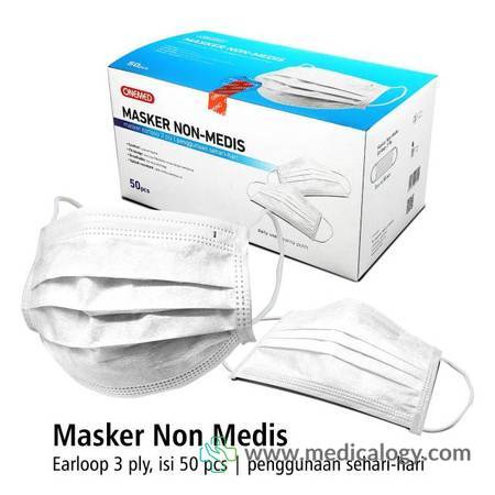 harga Masker Non Medis Onemed isi 50 pcs