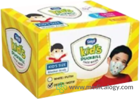 beli Masker Sensi Duckbill anak isi 40 pcs Motif