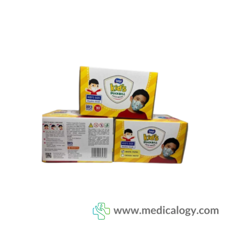 beli Masker Sensi Duckbill anak isi 40 pcs Putih