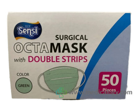 beli Masker Sensi Octa Mask Double Strips Anti Pengap isi 50 pcs