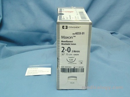 harga Maxon 2-0 Hijau 75 cm Taper Point 1/2 Circle 26 mm (GI)