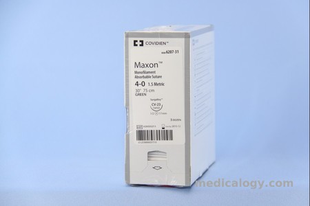 harga Maxon 4-0 Hijau 75 cm Taper Point 1/2 Circle 20 mm (GI)