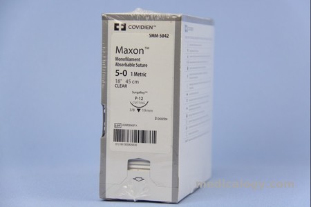 harga Maxon 5-0 Hijau 45 cm Reverse Cutting 3/8 Circle 19 mm (Kulit)