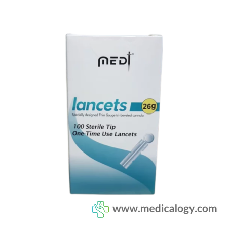 jual Medilance Blood 26G Lancet Alat Cek Darah