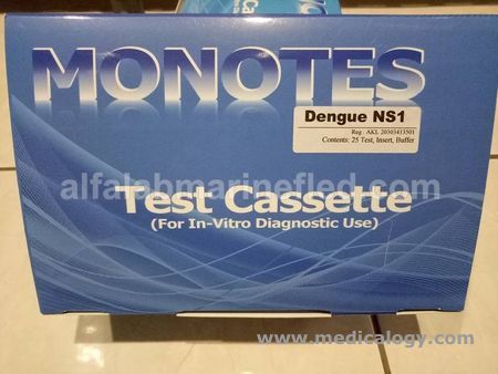 harga MONOTES NS1 Rapid Test 25 Card / Box