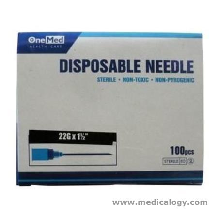 harga Needle Onemed 22Gx1,5 Disposable