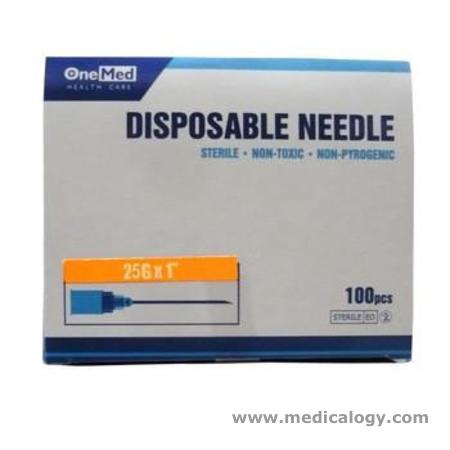 harga Needle Onemed 25G x 1inch Disposable