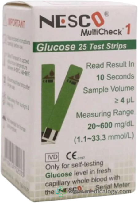 jual Nesco Glucose Strip Alat Cek Gula Darah