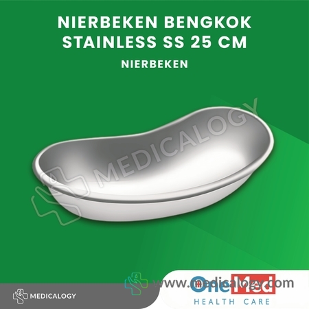 harga Nierbeken Bengkok Stainless SS OneMed 25 cm