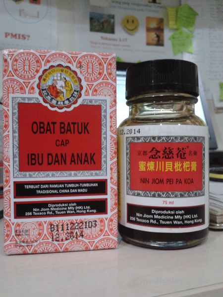 Jual Obat Batuk Ibu dan Anak 75 ml OBINA Murah