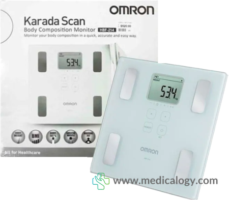 beli Omron HBF - 214 Body Fat Monitor Alat Ukur Kadar Lemak