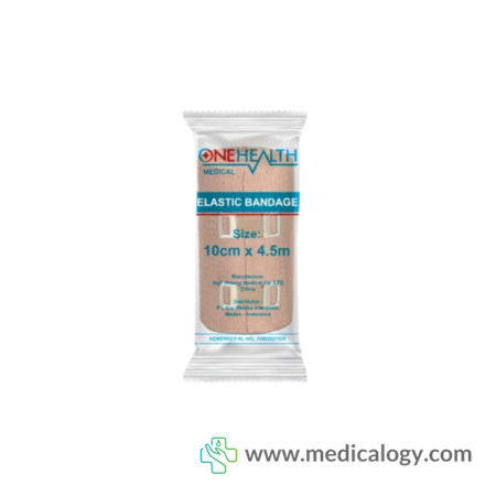 harga Onehealth Elastic Bandage 10 cm X 4.5 m Perban Elastis  Per Roll
