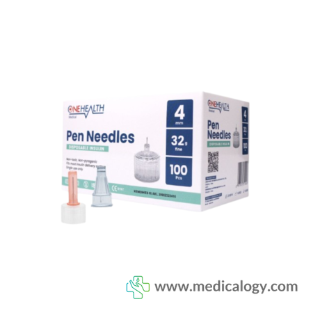 harga Onehealth Insulin Pen 4.0MM - 32G Per Box isi 100