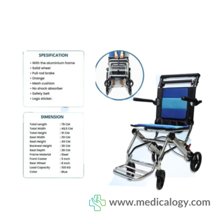 harga Onehealth Kursi Roda Oh-900 Travel Wheel Chair