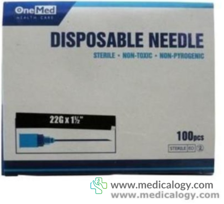 harga Needle 22G Onemed 1 pack isi 100
