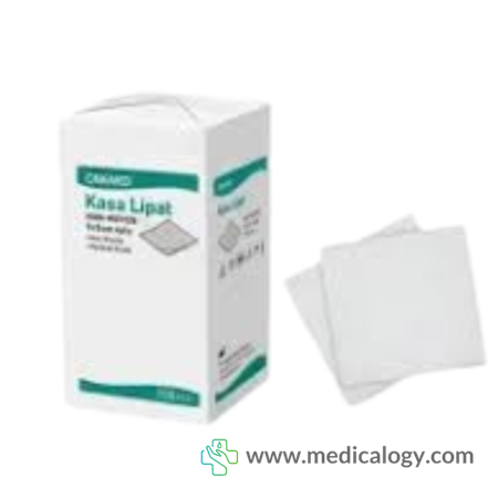 harga Onemed Kasa Lipat Non Woven 4ply Isi 100 Kain Perban luka Lipat P3K - 5 x 5cm