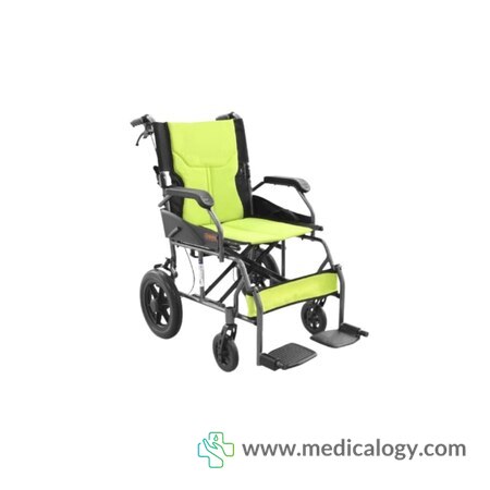 harga ONEMED Kursi Roda Sakura Roda Kecil FS863L Grey Green