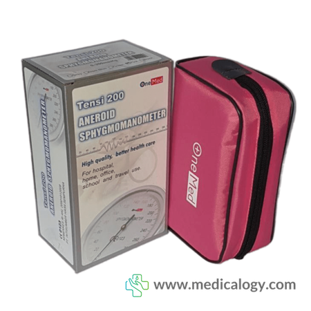 beli Onemed T200 Tensimeter Aneroid Alat Ukur Darah Warna Pink
