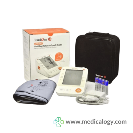 jual Onemed TensiOne 1A Tensimeter Dengan Suara Digital Alat Ukur Tekanan Darah + Adaptor