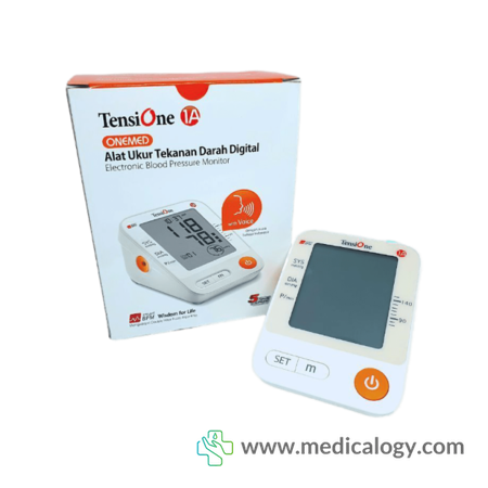 harga Onemed TensiOne 1A Tensimeter Dengan Suara Digital Alat Ukur Tekanan Darah + Adaptor