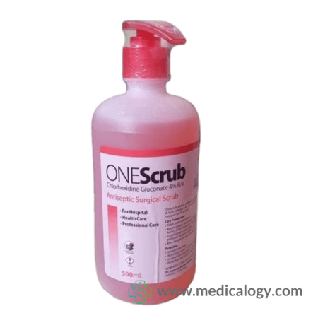 beli OneScrub OneMed 4% Hand Scrubs + Dispenser 500 ml