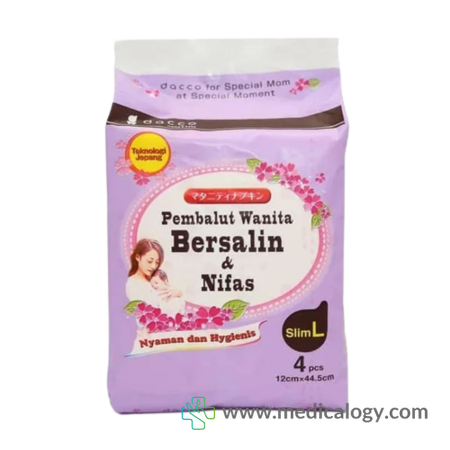 harga Osaki Pembalut Bersalin Slim size L per pack isi 4 pcs