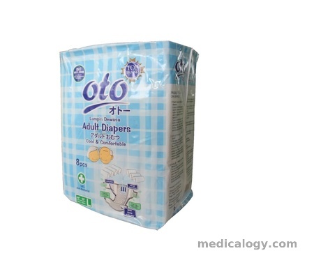 harga OTO Pampers Size L Isi 8