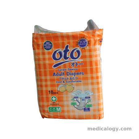 harga OTO Pampers Size M Isi 10
