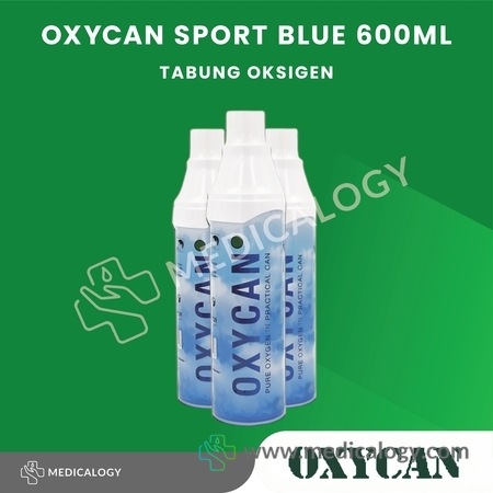 harga Oxycan Sport Blue 600ml Oksigen Portable 600cc | Alat Bantu Pernapasan