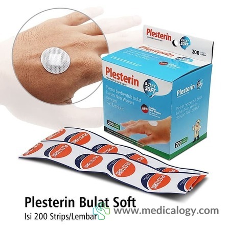 harga Plesterin Bulat Soft OneMed Non Woven box isi 200pcs