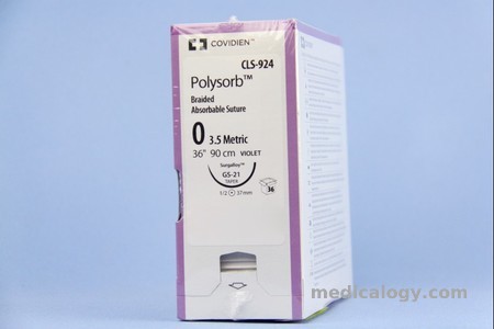 harga Polysorb 0 Violet 75 cm Taper Point 1/2 Circle 37 mm (Otot/Fascia)