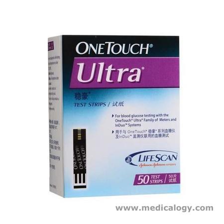 harga One Touch Ultra Alat Cek Gula Darah Isi 50 Test Strip