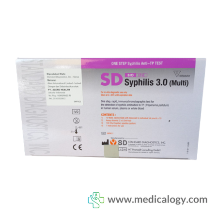 harga Rapid Test Det Syphilis TP per Box isi 100T SD Diagnostic 