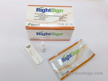 jual Rapid Test Narkoba 6 Parameter Right Sign per box isi 25 pcs