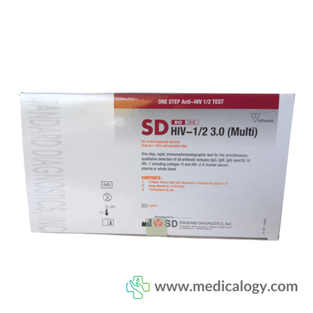 harga Rapid Test SD HIV 1/2 3.0 MD per Box isi 100T SD Diagnostic 
