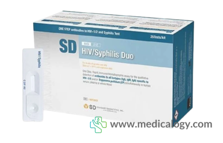 harga Rapid Test SD HIV/Syphilis Duo per Box isi 25T SD Diagnostic 
