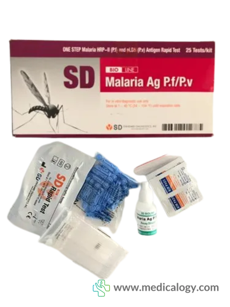 harga Rapid Test SD Malaria Ag P.f/P.v per Box isi 25T SD Diagnostic 