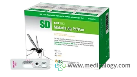 harga Rapid Test SD Malaria Ag P.f/Pan per Box isi 25T SD Diagnostic 