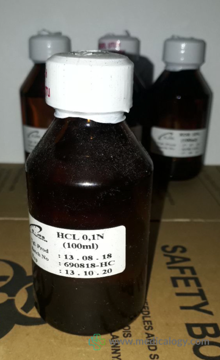 harga Reagen HCL 0,1 N 100 ml