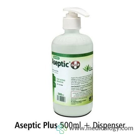 harga Refill Aseptic Plus Antiseptik Hand Sanitizer 500 ml Dengan Pelembab Kulit